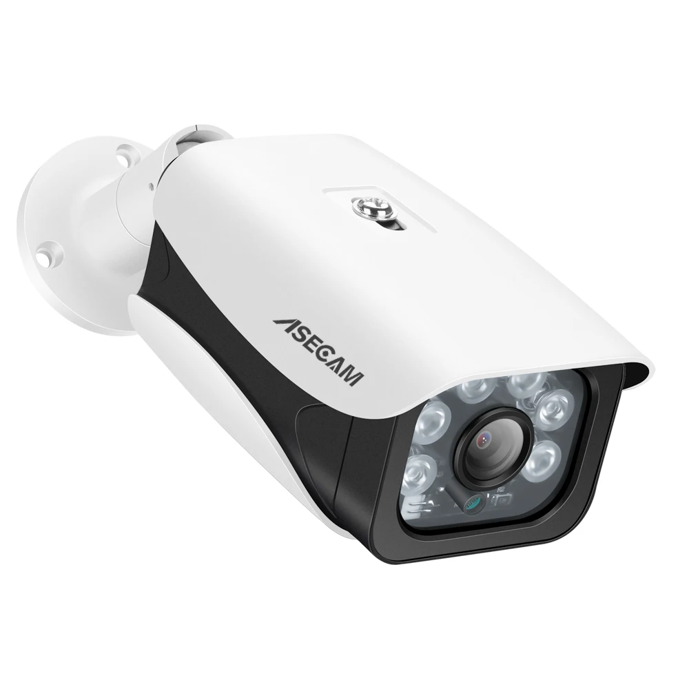 8MP 4K IP Kamera Lauko H. 265 Onvif Kulka VAIZDO Matrica, Naktinio Matymo infraraudonųjų SPINDULIŲ 4MP POE Vaizdo Stebėjimo Kameros