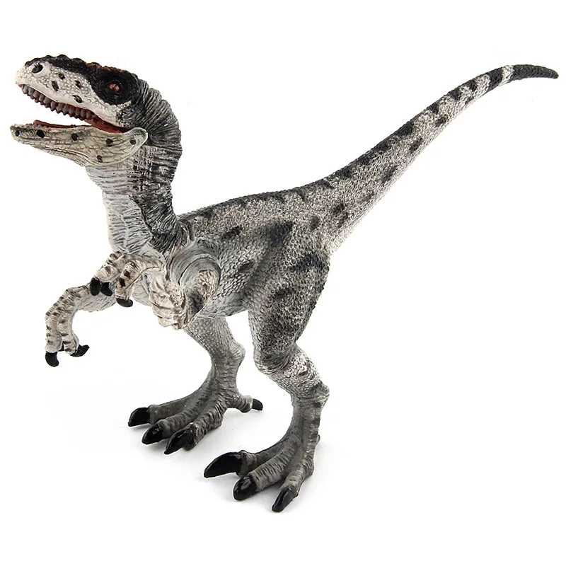 Juros periodo Pasaulio Parkas Tyrannosaurus Velociraptor Rex Dinozaurai Plastiko Žaislas Modelio Vaikų Dovanų