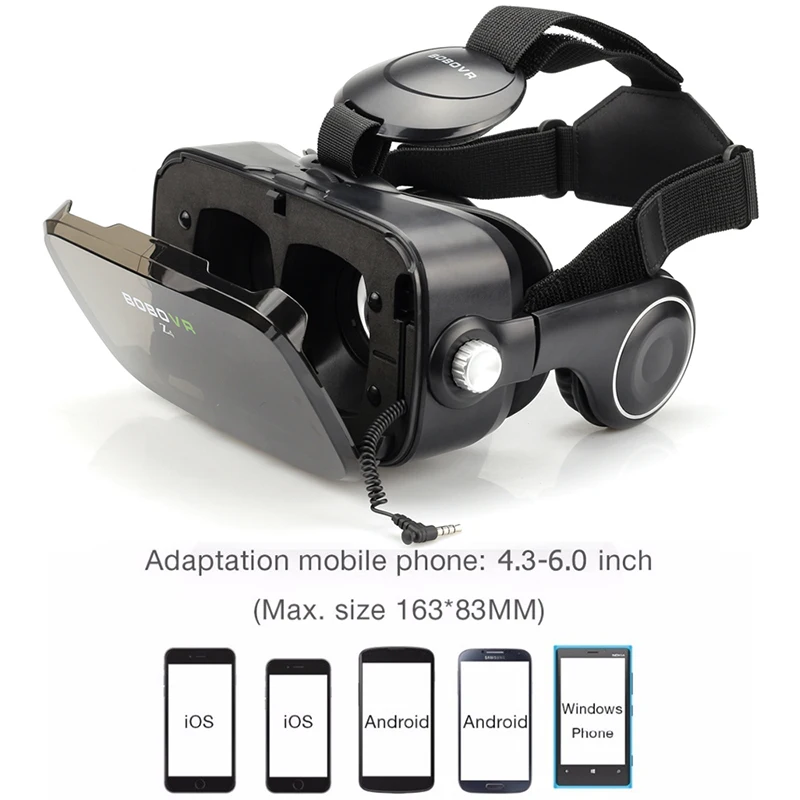 Virtualios Realybės akiniai 3D VR Akiniai Originalus BOBOVR Z4/ bobo vr Z4 Mini 