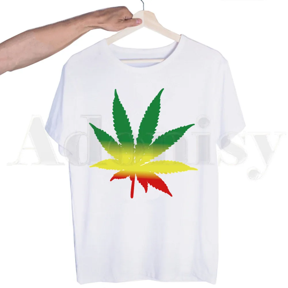 Reggae Iniciatorė, Bob Marley Roko Tshirts Vyrų Mados Vasaros marškinėliai Marškinėlius Viršuje Tees Streetwear Harajuku Juokinga