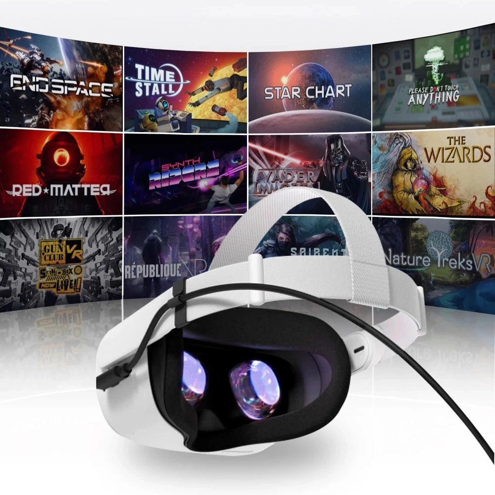 Už Oculus Quest 2 Link Cable USB 3.2 Gen 1 Oculus Nuorodą Kabelį, Tipas C Duomenų Perdavimas Greitai Įkrauti 3M 5M Garo VR Priedai