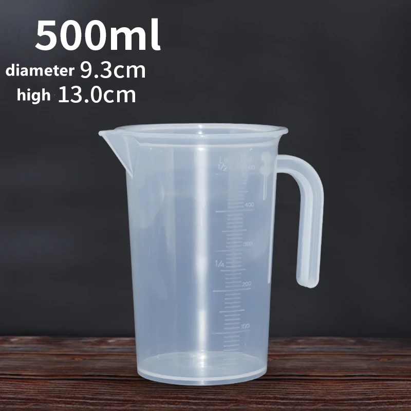 Matavimo puodelis 100/250/500/1000/2000/5000ml skaičiavimo taurės matavimo puodą pieno, arbatos, kavos Virtuvės Kepimo įrankiai