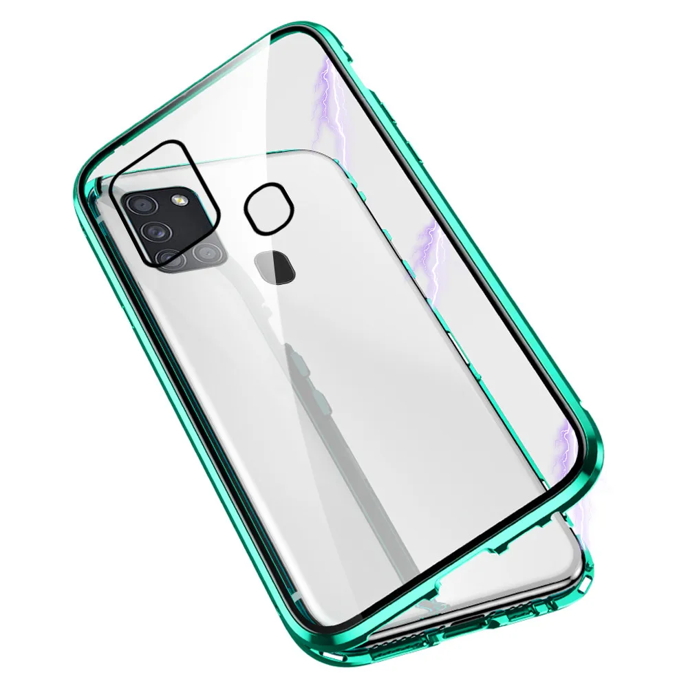 Magnetinio Flip Case For samsung galaxy a21s a 21s 21 s a217F 6.5