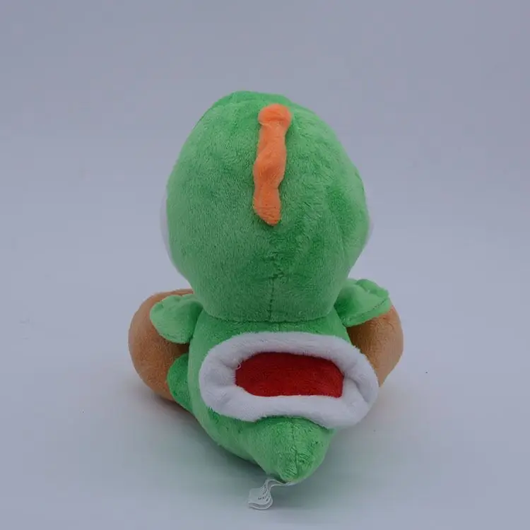 16CM Žalia Yoshi Dinozaurų Minkštas Pliušinis Lėlės Vaikas Žaislas