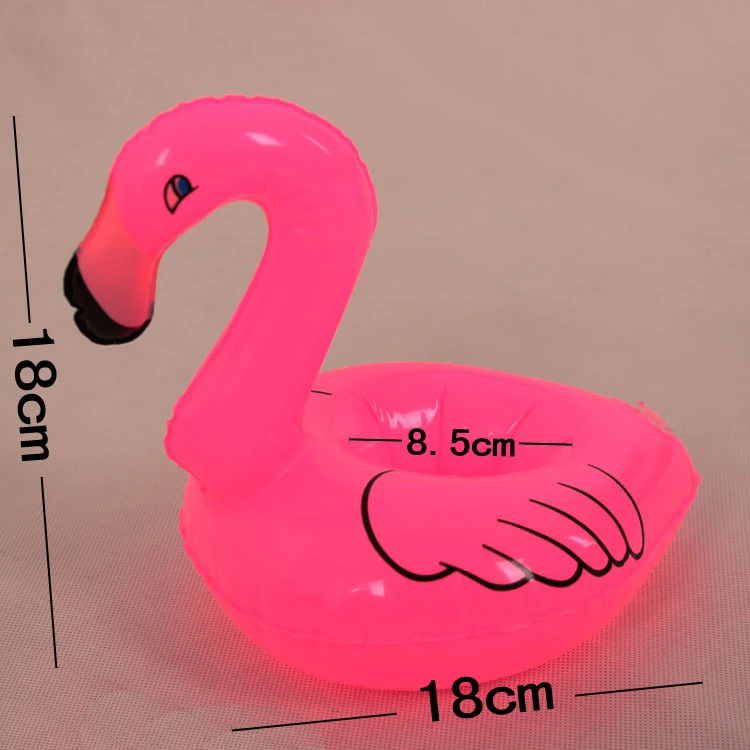 Pripučiami Flamingo Cola Nustatyti Vandens Cola Puodelio Laikiklis Gerti Mobiliojo Telefono Puodelio Laikiklis Pripučiamų Žaislų Namų Puošybai Bazės Apie 18cm