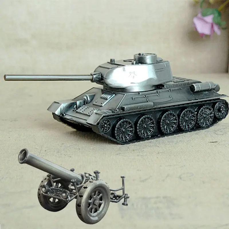 Metalo Bakas Patranka Modelio Namus Darbalaukio Papuošalai Geležies Amatų Retro Karo Tankas Vaikų Žaislai Kariai Napoleonas Patrankos Modelis Bakas