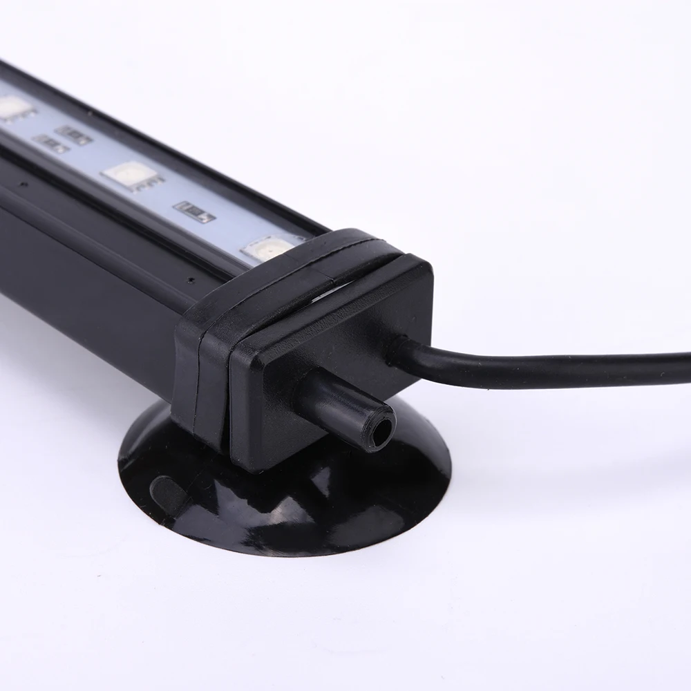 Akvariumas Šviesos diodų (LED 16 - 51CM 5050 RGB Neperšlampamas Nuotolinio Valdymo pultas Oro Burbulas Lempos Žuvų Bakas povandeninis Povandeninis Deguonies Šviesos D30