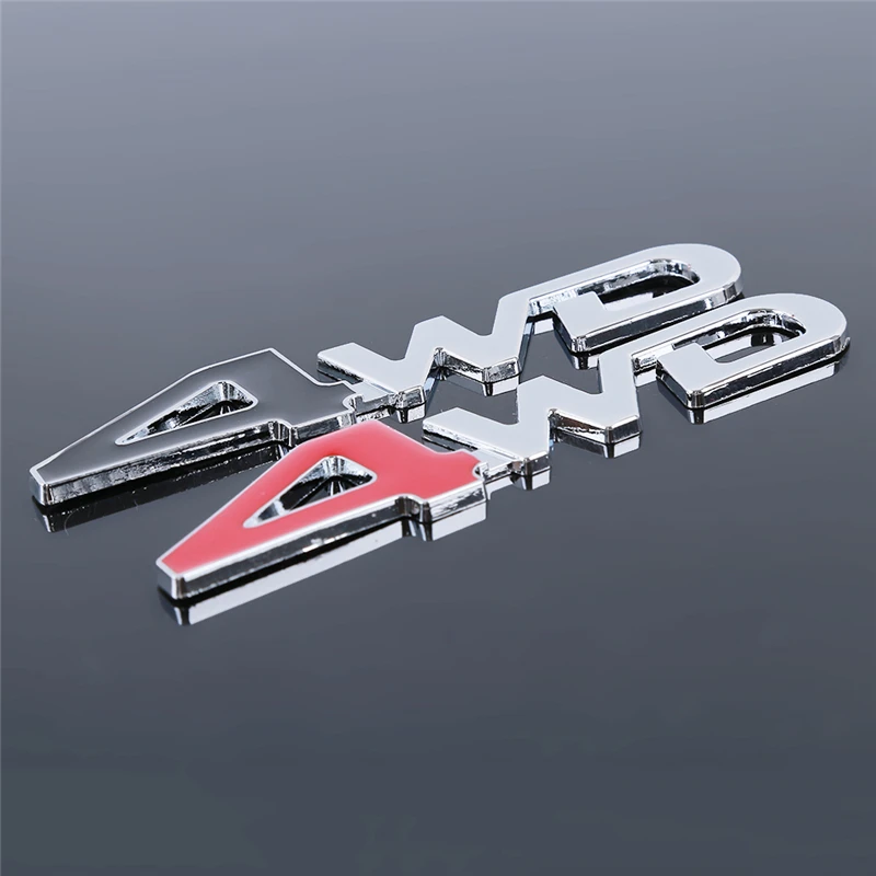 Automobilių Uodega Galinis Šoninis Metalo 4x4 RC Automobilių 4WD Lipdukas 3D 
