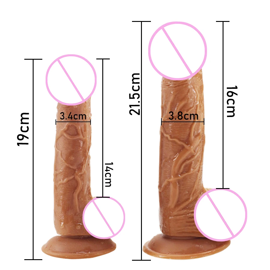 FLXUR Stebėjimo Oda atrodo Realistiškas Penis didelis Didelis Dildo Su siurbtuko Sekso Žaislai, Moters Sekso Produktai Moterų Masturbacija