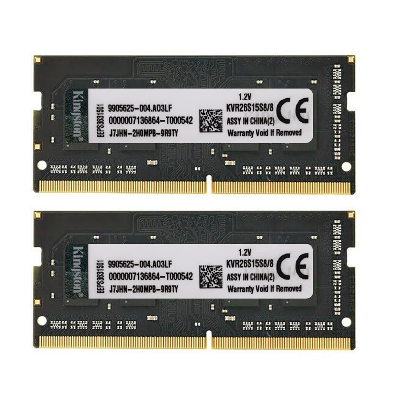 DDR4 RAM 4GB 8GB 16GB 2400MHZ 2666MHZ PC4-19200 PC4-21300 Nešiojamojo kompiuterio atminties modul DIMM 1.2 V NON ECC