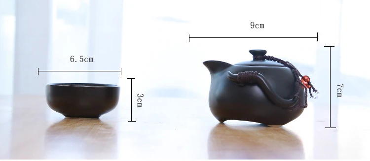 Keramikos arbatinukas virdulys gaiwan Kinijos Kelionės Keramikos arbatos puodelis puer kinų arbatos puodą nešiojamų arbatos rinkinys drinkware Nemokamas pristatymas