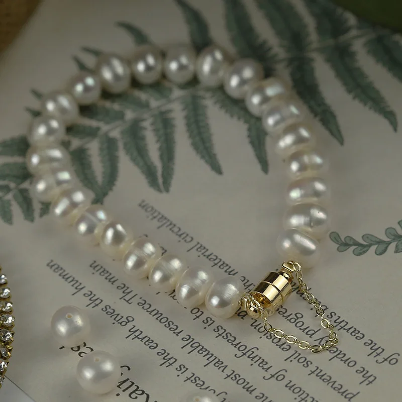 V-537 Europos ir Amerikos stiliaus netaisyklingos geometrinės perlų apyrankė perdėti mados apyrankę ins stilius