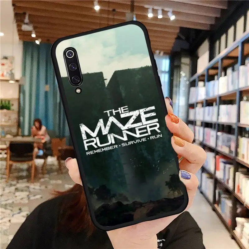 The Maze Runner Telefono dėklas juoda Xiaomi Redmi mi 7 pastaba 8t 9 9t 9s 8 10 10t 11 pro lite K20 max 3