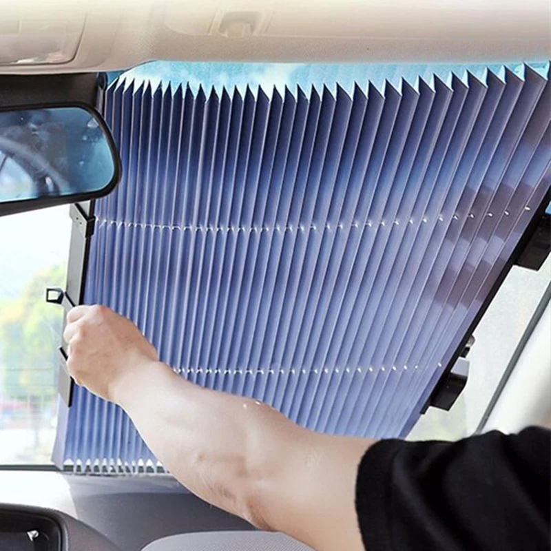 Automobilių Stiklų skėtį nuo saulės Padengti Bagažo Auto Skydelio Sunblind Priekinio stiklo Apsauga nuo Saulės, Automobilio Galinio Lango UV Protector