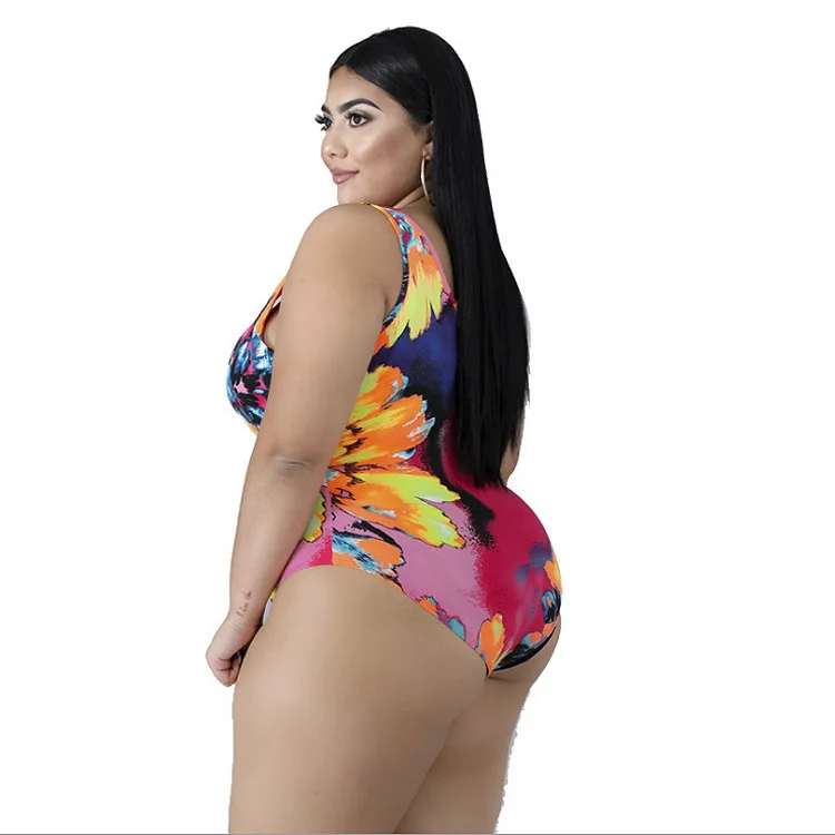 Spalvinga Skaitmeninio Spausdinimo Moterų Sexy Holiday Beach Bikini kostiumai 2021 m. Vasarą Plius Dydžio Tuščiaviduris Iš kostiumėliai, Aukštos Padalinta Sijonai, Komplektai
