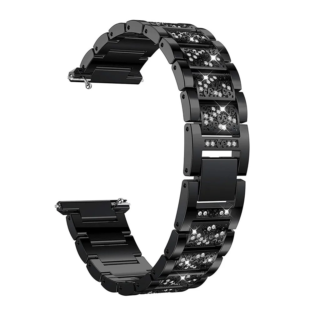 Smart Priedai Smartwatch dirželis Aukštos Kokybės Nerūdijančio Plieno Diamond Pakeitimo Žiūrėti Juosta, Diržu, Fitbit Atvirkščiai Lite