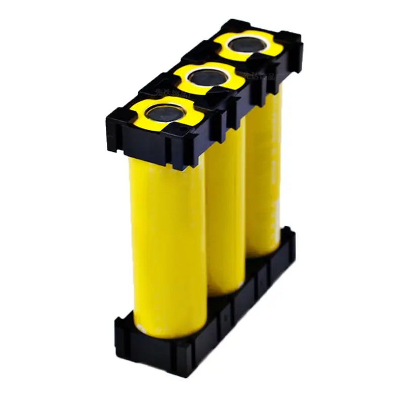 20PCS Saugos 1x3 Baterijų Laikiklis Laikiklis Stabdžių Vibracijos Plastiko Ląstelių Stovėti Skliausteliuose 21700 Baterijų Q81E