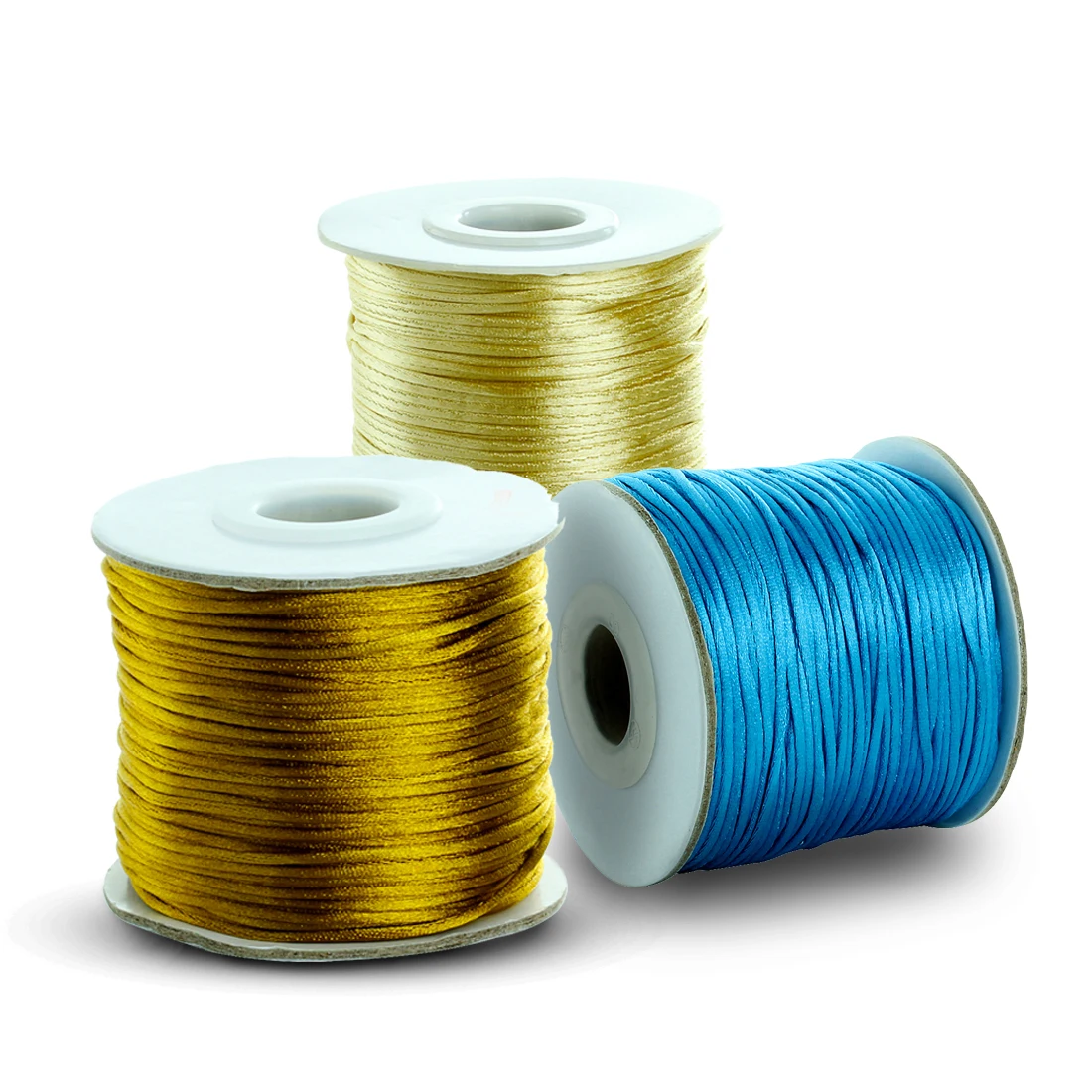 80Yard 1.5mm Silk Thread Cord Strong Elastic Beading CordString Necklace DIY Jewelry Making Cords Line