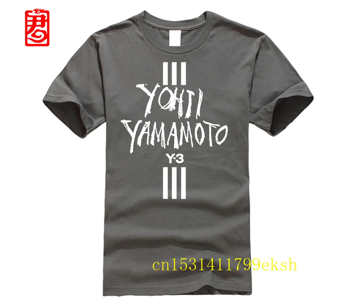 Yohji Yamamoto 3Y Logotipas Klasikiniai Marškinėliai 2021 Naujausias Vasaros vyriškų Populiarus Tees Marškinėliai Topai Naujų Unisex