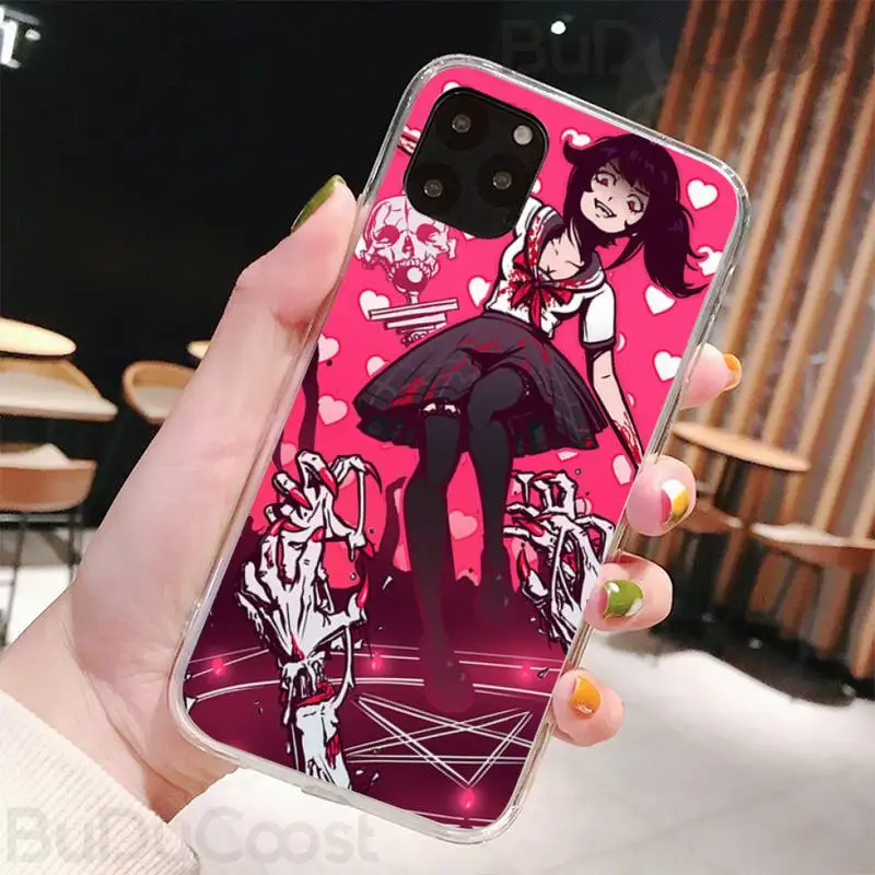 Riccu yandere chan Ayano Aishi Telefono dėklas Skirtas iPhone 11 12 pro XS MAX 8 7 6 6S Plus X 5S SE 2020 XR dangtis