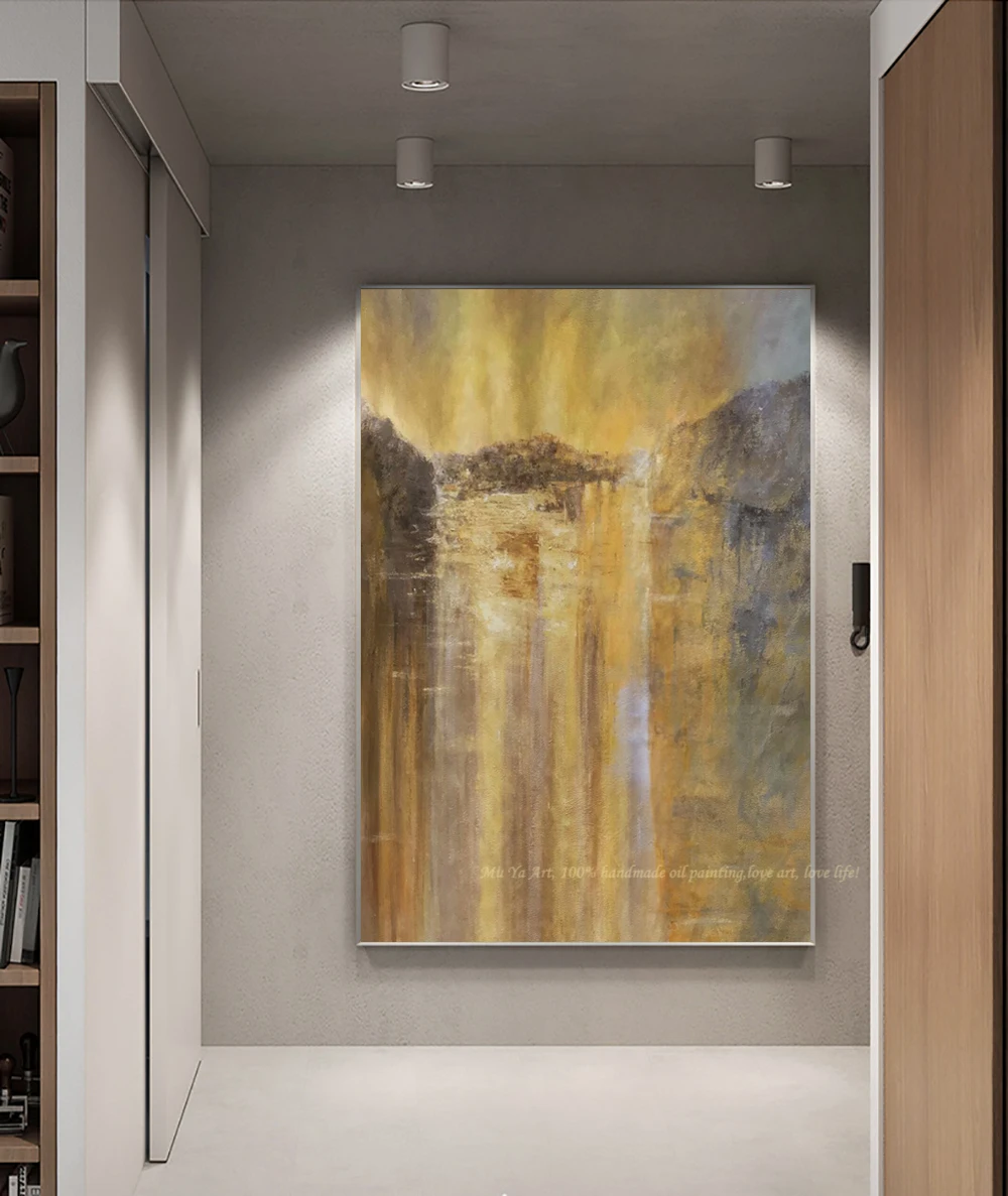 Kraštovaizdžio pinturas al oleo drobė nuotraukas kambarį aliejaus tapybai žinomų tapybos reprodukcijos derliaus didelis abstraktus