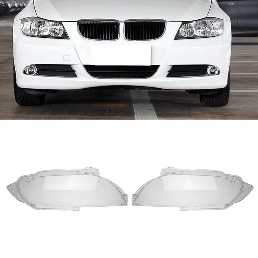 Stiliaus Pakeitimas Stiklo Šviesų Objektyvą, Automobilių Žibintai žibintas priekinis Žibintas Padengti BMW E92 Coupe 2006-2009 M. 1 Pora