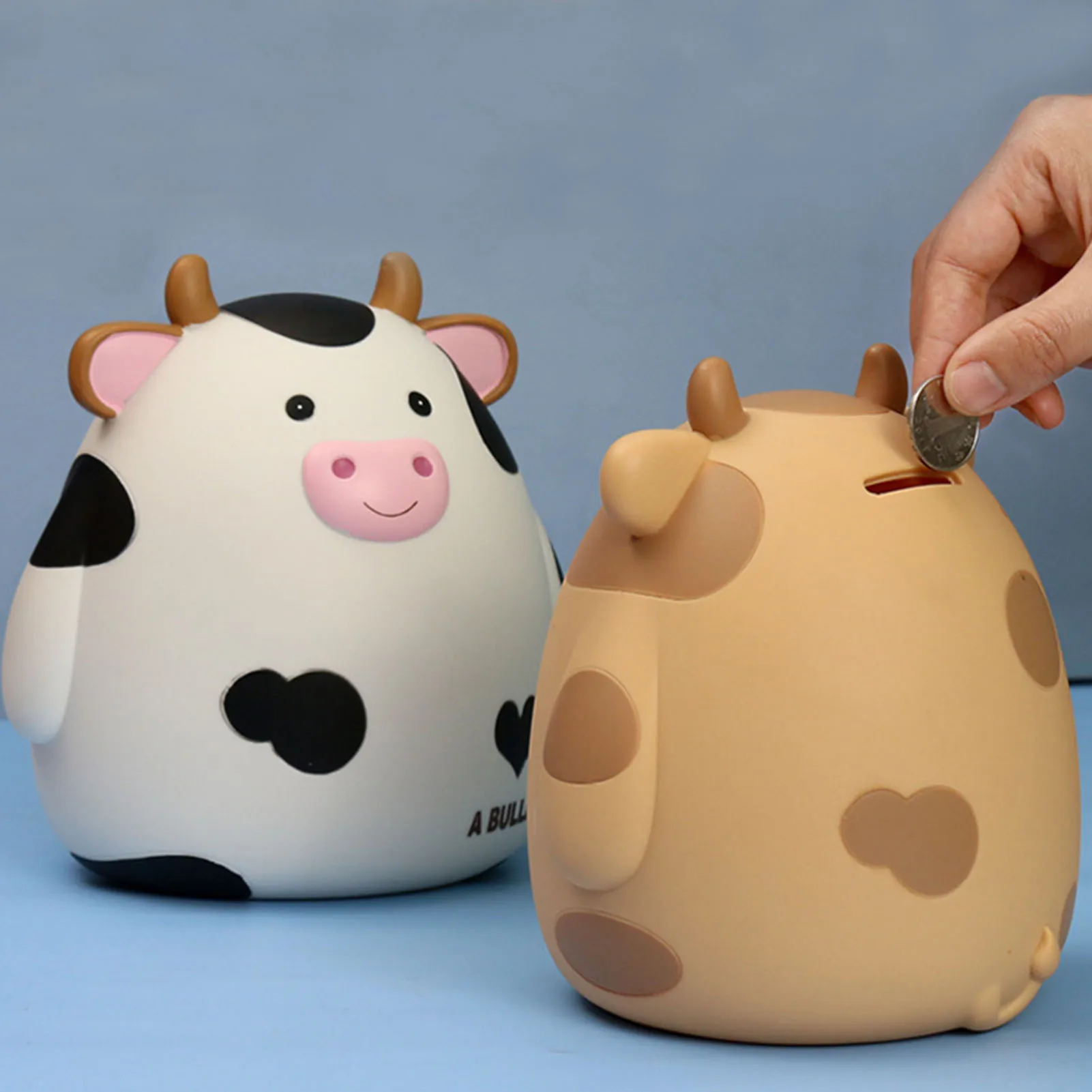 Animacinių Filmų Mielas Karvės Formos Piggy Bank Taupyklė Didelių Taupymo Dėžutė Monetoms, Pažymi, Alcancia Gimtadienio Dovana Berniukams Ir Mergaitėms