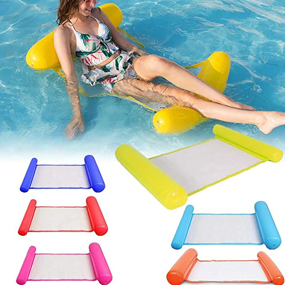 Pripučiamas baseinas čiužinio baseine plūduriuojančio vandens hamakas plaukti ponaitis kėdė baseinas vasarą pripučiamas baseinas šalis žaislas