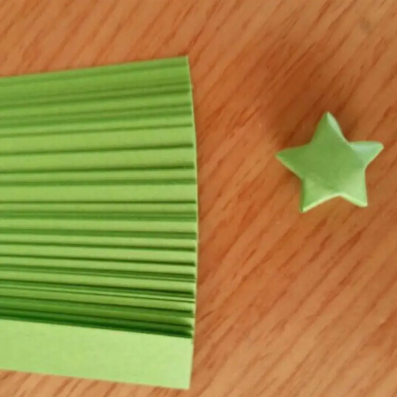 80pcs/daug Origami Lucky Star Popieriaus Juostelėmis Amatų Popieriaus, Norinčių Star Medžiaga Spalvinga Quilling Popierius, Dekoratyvinis Popierius 18 Spalvų