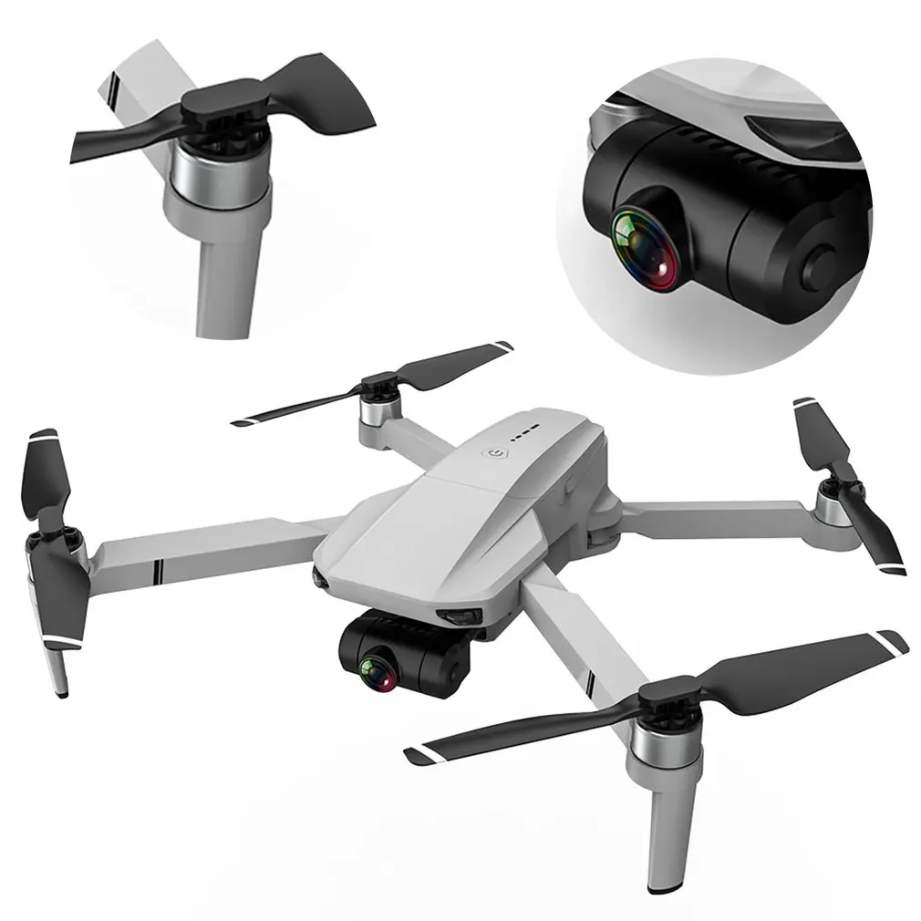 KF102 GPS Drone 4K vaizdo Kamera 2-Ašis Gimbal Profesinės Anti-Shake aerofotografija Brushless Sulankstomas Quadcopter