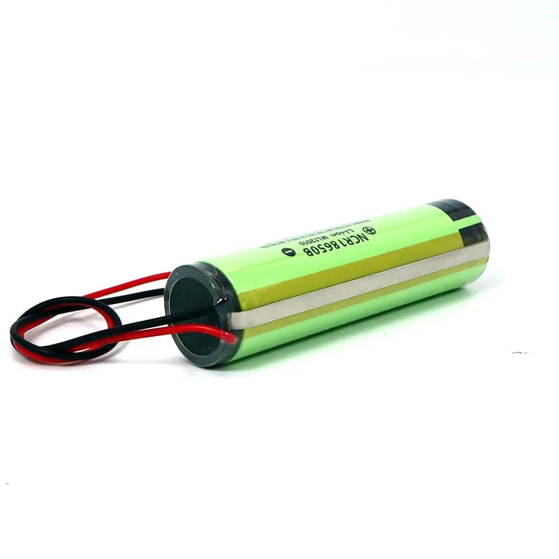 3.7 V 3.4 Ah 18650 NCR18650B 3400mAh Li-lon baterija su PCB +2P pulg, Elektriniai žaislai Nagų lempa baterijos
