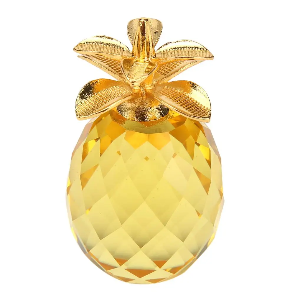 Skaidrūs Kibirėliai Kristalų Ananasų Formos Deimantų Ornamentas 