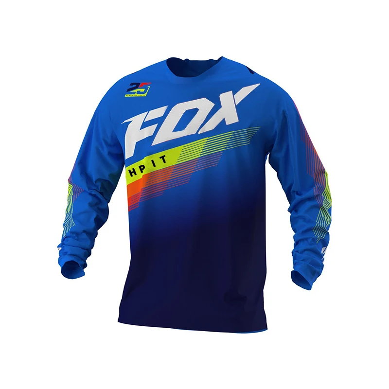 2020 Vyrų Kalnų Megztiniai Hpit Fox Kalnų Dviračių MTB Marškinėliai Offroad DH Motociklo Jersey Motokroso Sportwear Drabužių FXR Dviratį