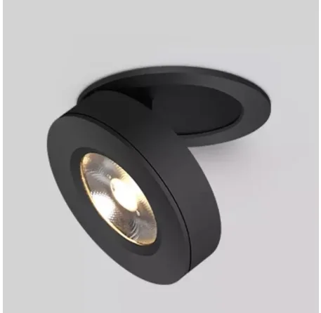 2021 Slim LED Įterptųjų Lubų Žemyn Lempos,Sulankstomas Ir 360 Laipsnių Pasukti Pastatytas COB Vietoje Šviesos Embedded Downlight Kambarys Lam