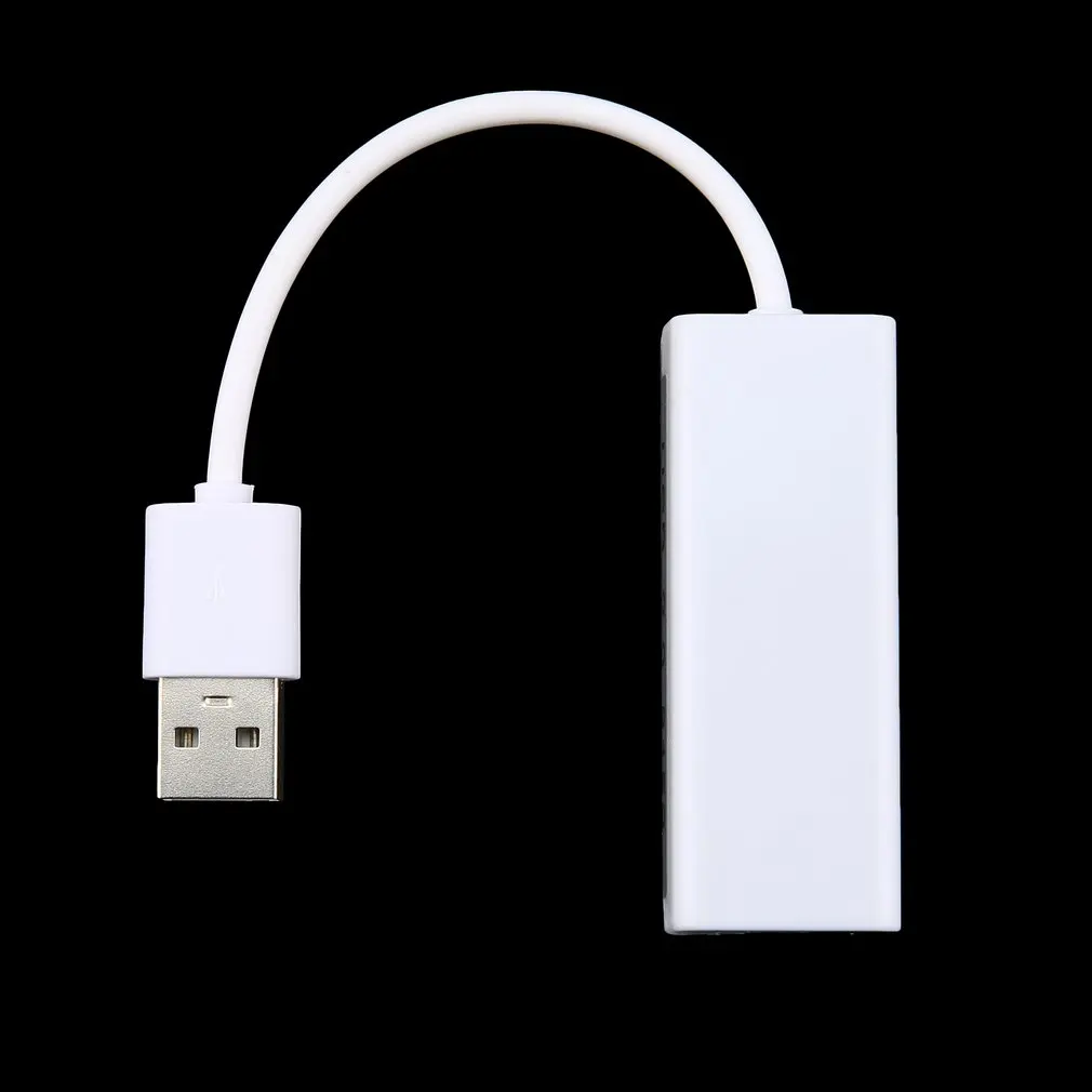 USB 2.0 fast Ethernet 10/100 RJ45 Tinklo LAN Adapterio plokštę Dongle 100Mb Nemokamai / Drop Laivyba
