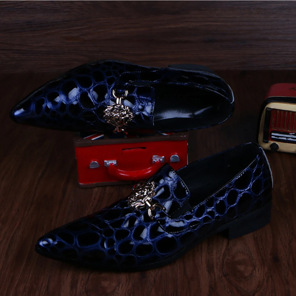 Vasarą Naujas modelis Žmogus Mažai padėti Krokodilo modelis Smailianosiai batai prabangus Malonės Tarnyba batai, Vestuviniai bateliai, Verslo vyriški Batai