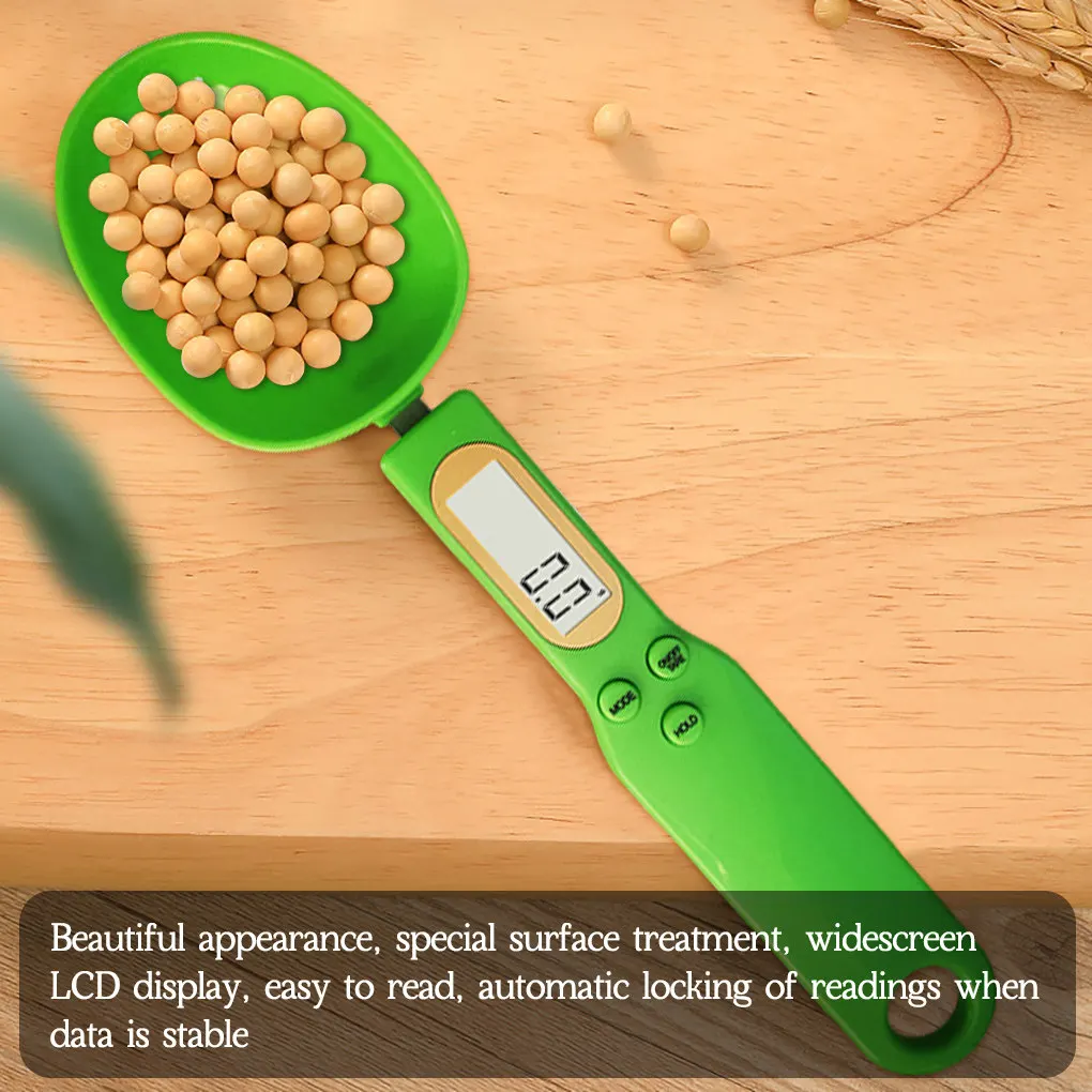 500g/0,1 g Nešiojamas Skaitmeninis LCD Virtuvė Masto Matavimo Šaukštas Gramas Elektroninių Šaukštas Svoris Volumn Maisto Masto Naujų Aukštos Kokybės