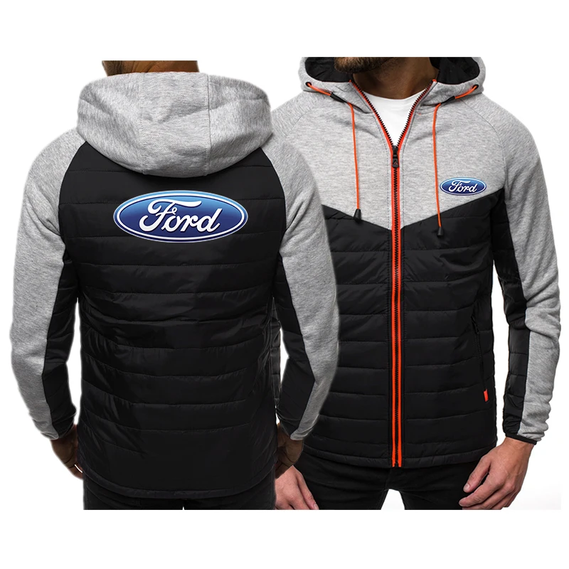 2021 m. Pavasarį, Rudenį Vyrų Hoodies Ford Automobilių Logotipas Spausdinti Atsitiktinis Gobtuvu Kailis Sportinę Vyrų Megztinis Palaidinukė Mados Tendencija Paltai