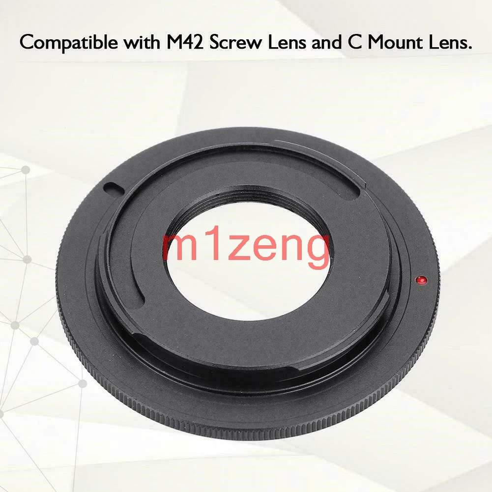 M42-c-nex adapterio žiedas m42/c mount cctv lens 