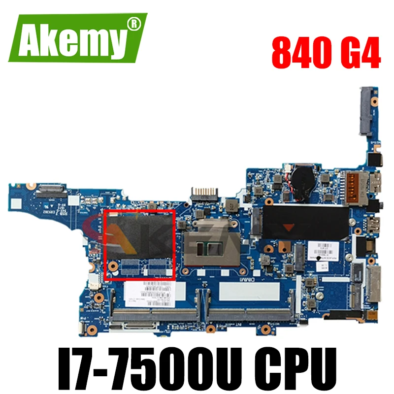 Dėl CPU. I7.7500U HP ELITEBOOK 840 G4 Nešiojamas KOMPIUTERIS motininė plokštė 6050a2854301-MB-A01 Bandymo GERAI