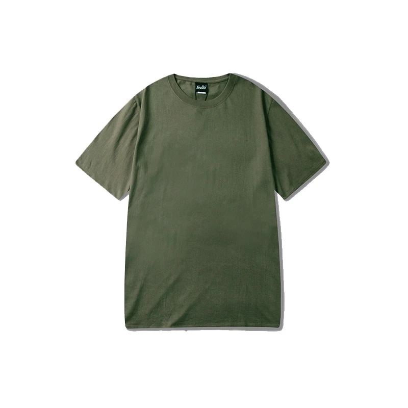 Nauja vasaros Kanye West Madinga streetwear Harajuku Paprasto T-shirt 24 spalvų vyrų Negabaritinių Trumpas rankovės vientisos spalvos Pagrindinio Viršūnes Tees