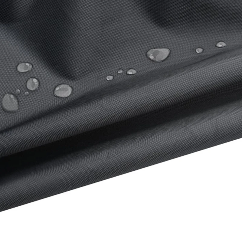 Sodo Balkonas Karieta Longue Mesti Juodą skėtį nuo saulės Vandeniui atsparus 210D Oksfordo Audinio Lauko Baldai Recliner Dulkių Dangtelį Patvarus