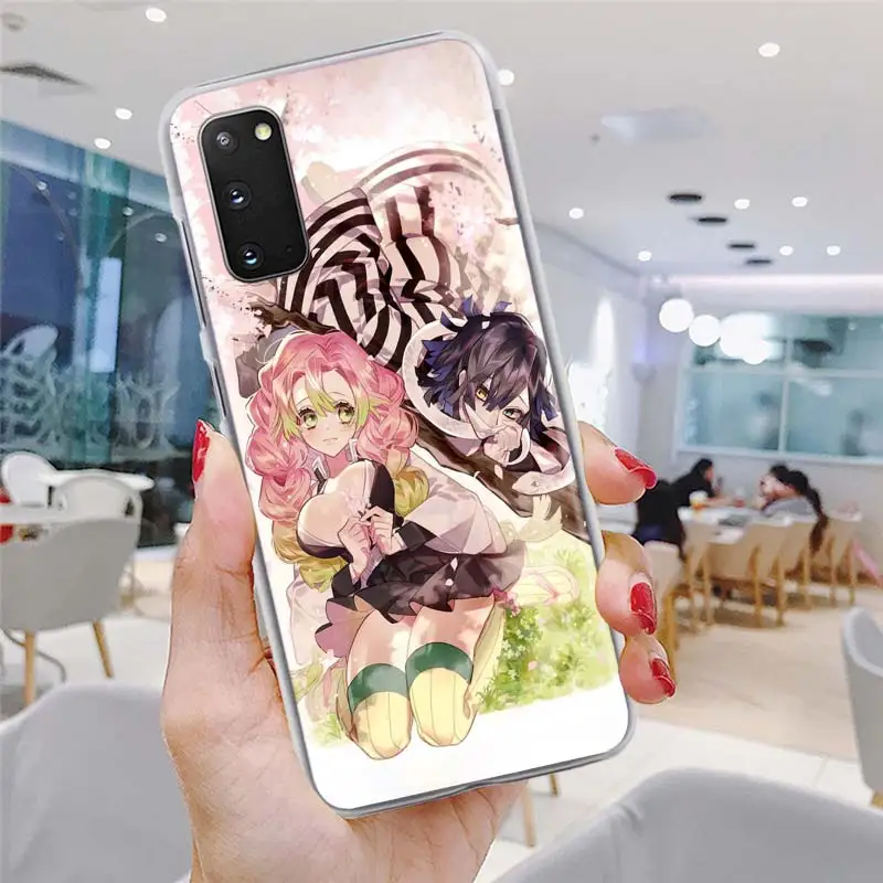 Anime Demon Slayer Sunku, PC Case For Samsung Galaxy S21 20 Ultra S20 FE S8 S9 S10 Plius S10 Lite S10e 5G Padengti Coque Fundas