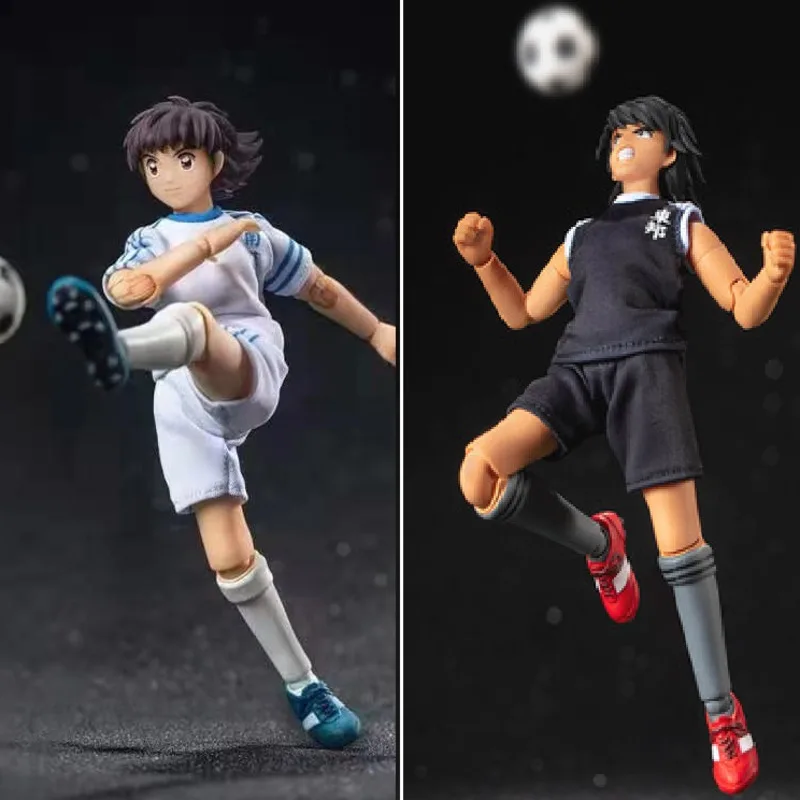 Anime Kickhero PVC Veiksmų Skaičius, Tsubasa Ozora KojiroHyuga SHF Modelis Žaislai Futbolo Berniukas Pav Žaislai Dasin Modelis Vaikams Dovanos