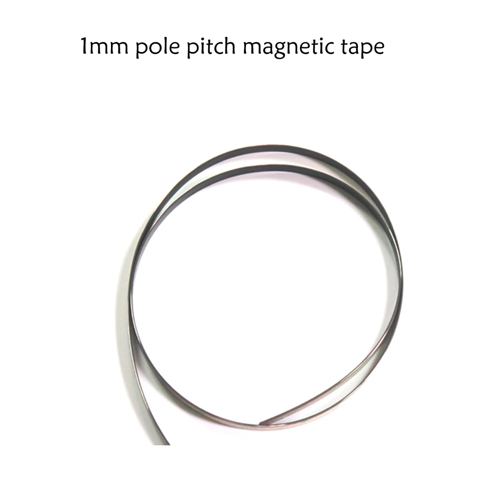 TR10 1+1mm Didelis Tikslumas Magnetinių Juostų Polių Ilgis 1mm Juostelės Dydis 10*1.5 mm, Magnetinis Jutiklis Staklės, Medienos apdirbimo, Akmens