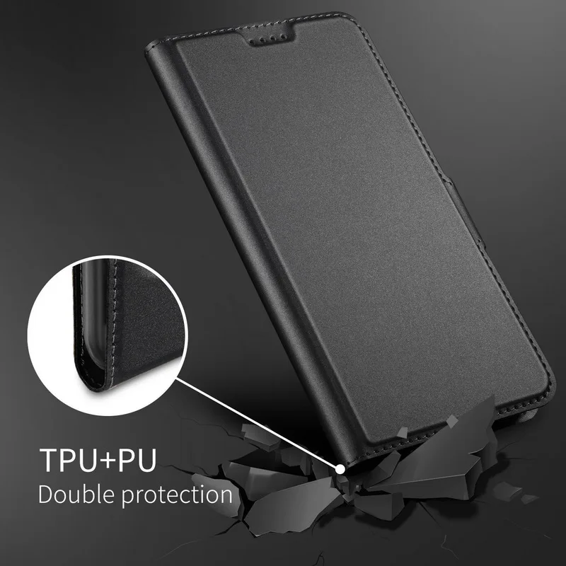 Magnetinio Flip Book Case For Samsung Galaxy S8 S9 Plus Stovėti Plonas Odos Padengti Samsung S8 S10 S20 S21 Ultra Atveju, jei Kortelės Turėtojas
