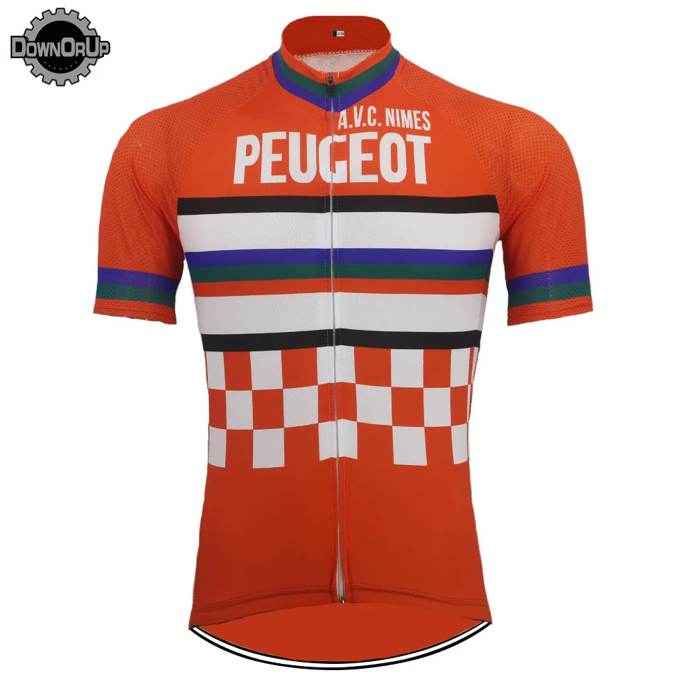Klasikinis VYRŲ dviračių džersis Trumpas rankovėmis jojimo Kelių spalvų dviračių lenktynių drabužių Aukščiausios Kokybės dviračių drabužiai