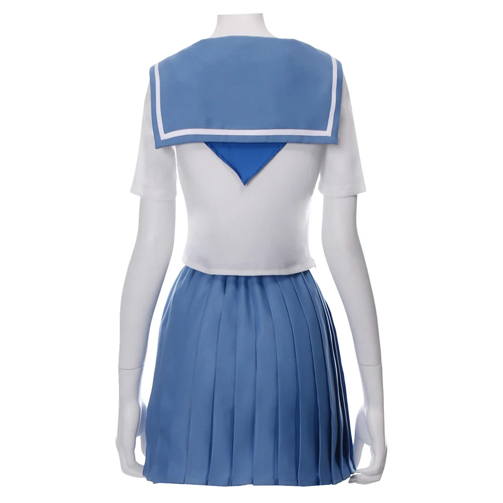 NUŽUDYTI la NUŽUDYTI Mako Mankanshoku Cosplay Kostiumų Japonų Mokyklos Sailor Uniformos Sijonas Apranga Helovinas Karnavaliniai Kostiumai mergina suknelė