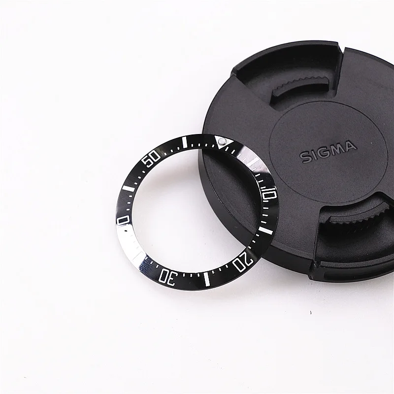 31.7 mm-40mm Juodo Aliuminio Derliaus Bezel Įdėkite Ratuką Rolex Watch 40mm Veido Šviesą Keramikos Žiedas Laikrodžiai Pakeitimo Priedų