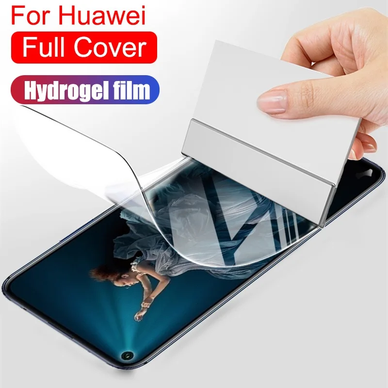 Hidrogelio Filmas Garbė 30 20 Pro Telefoną Huawei Honor 10 Lite 10i 30i 9 30s 20e 20i Screen Protector